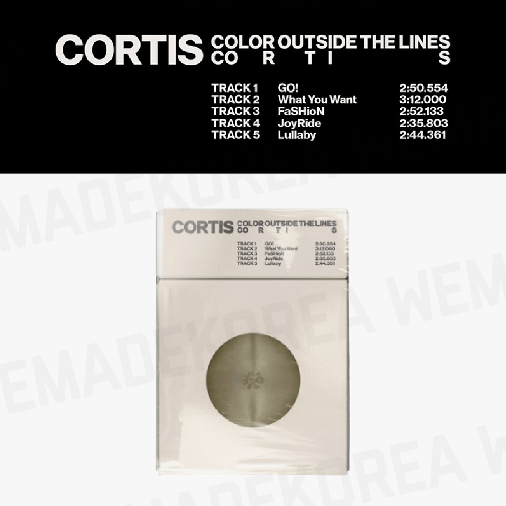 cortis アルバム Singing Bowl ver. 新品未開封 COLOR OUTSIDE THE
