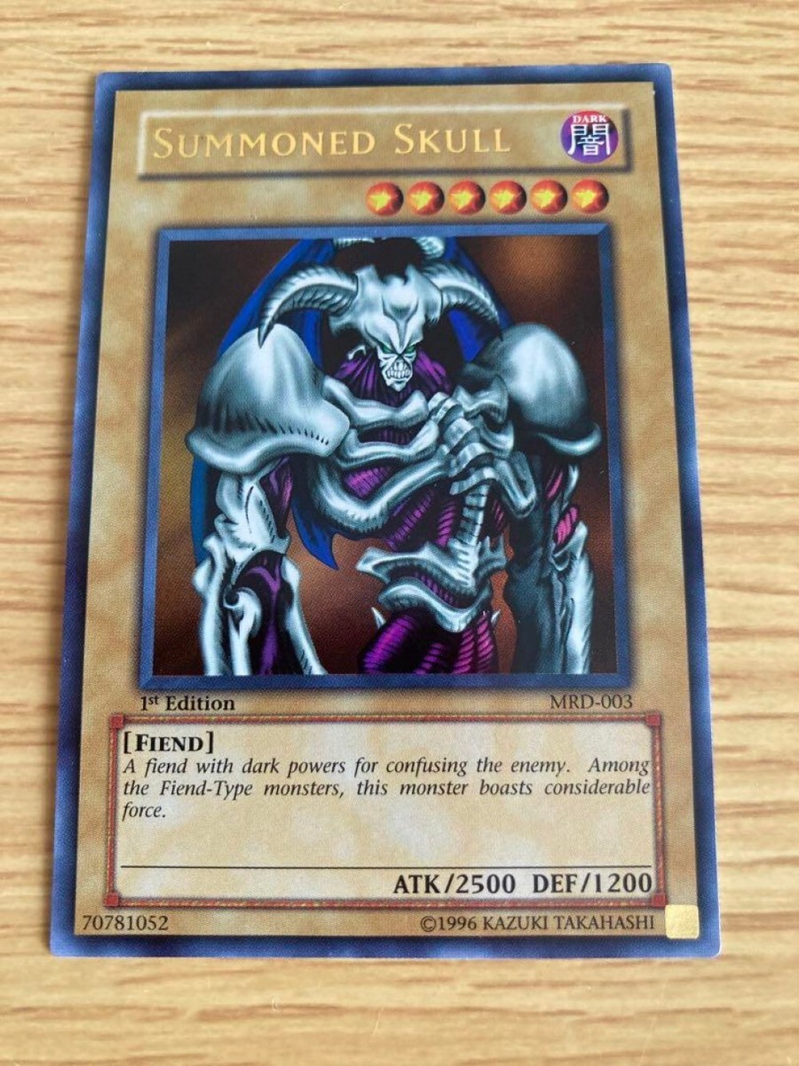 Yu-Gi-Oh! Summoned Skull Ultra Rare MRD-003 1st Old Asia English