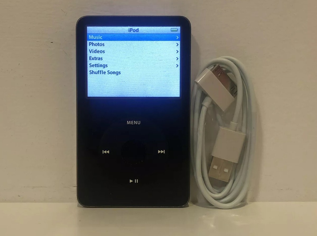 Apple iPod classic 5th Generation (30 GB) - Black - with New