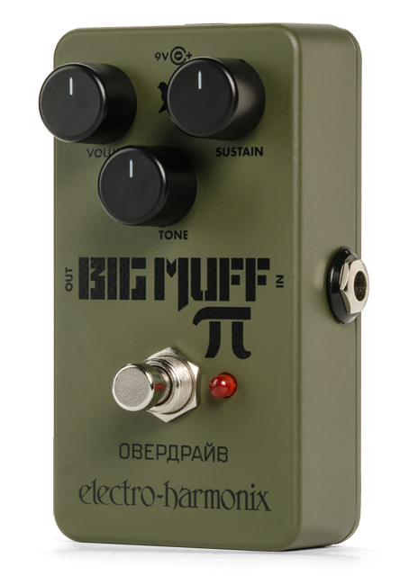 New Electro-Harmonix EHX Nano Green Russian Big Muff Pi Fuzz