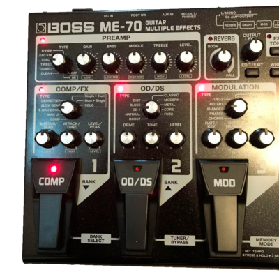 Boss ME-70 Guitar Multiple Effects Pedal tested Used | eBay