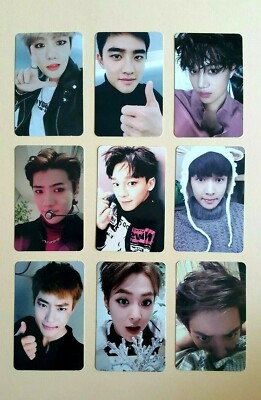 EXO Sing for you Official photocard Photo Card - choose each type