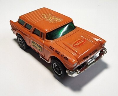 57 Chevy Nomad 激レアカラー復刻車カスタム☆HOスロットカー 57 Chevy
