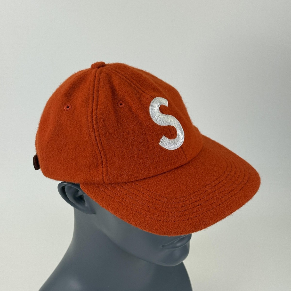 Supreme Hat Cap Strap Back Wool Embroidered Skateboard Mens