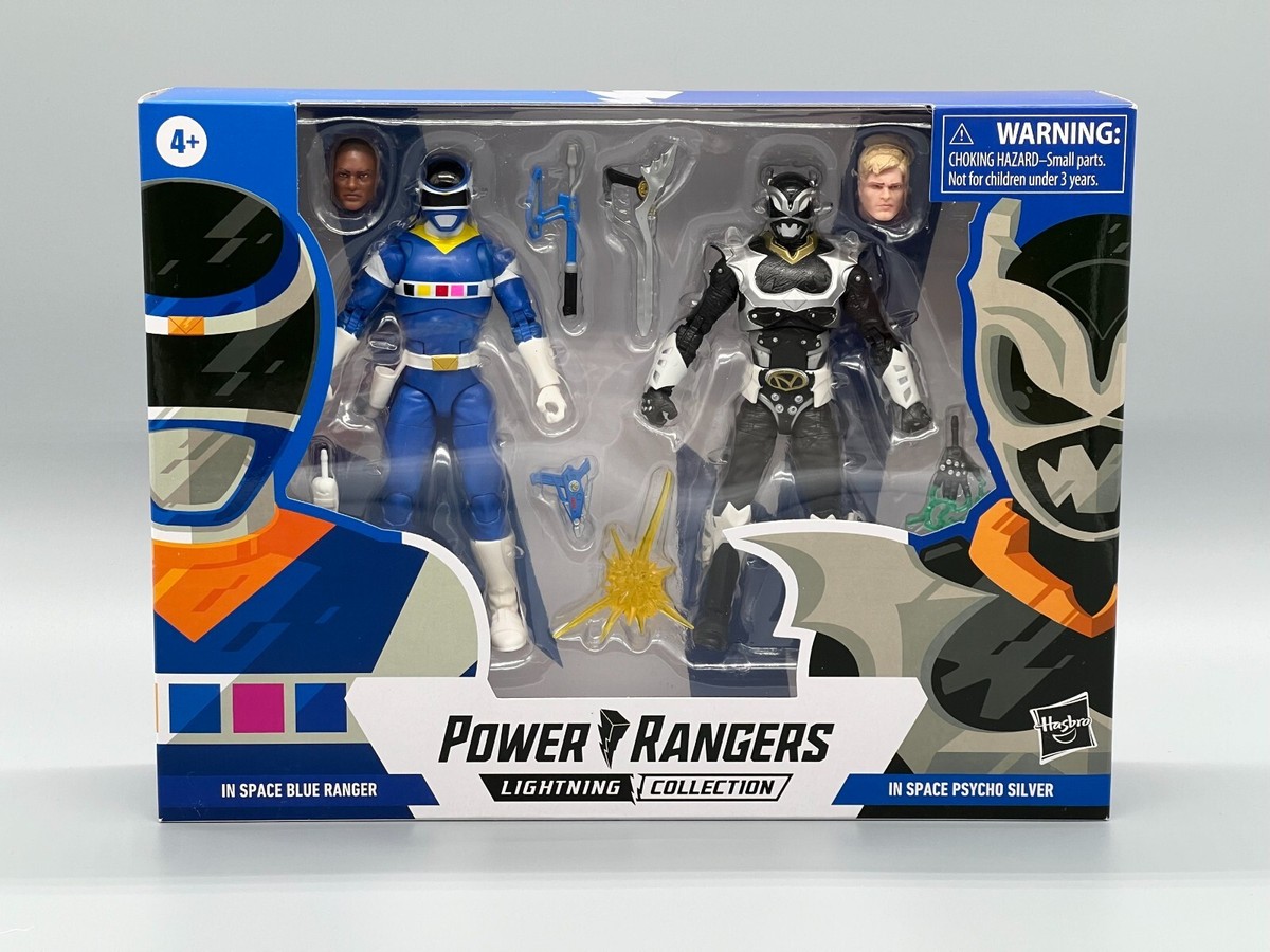 IN SPACE BLUE RANGER v PSYCHO SILVER Power Rangers Lightning 2