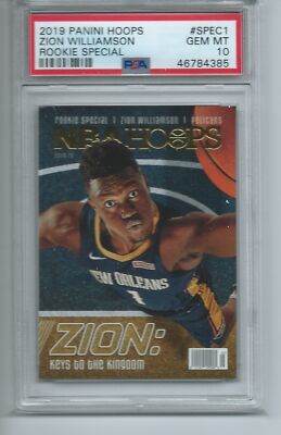 PSA10 Zion Williamson Rookie Special RC