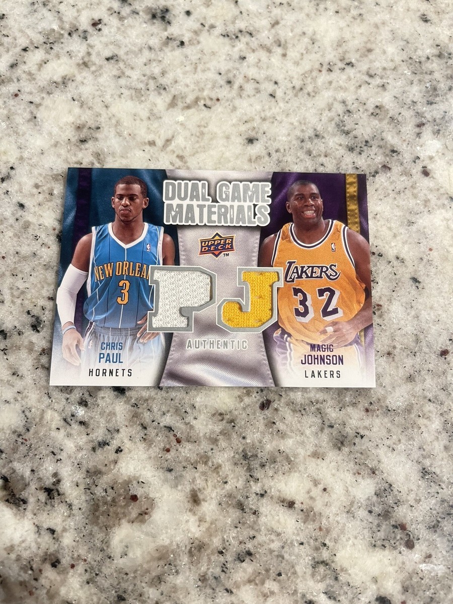 NBA JERSEY CARD CHRIS PAUL MAGIC JOHNSON