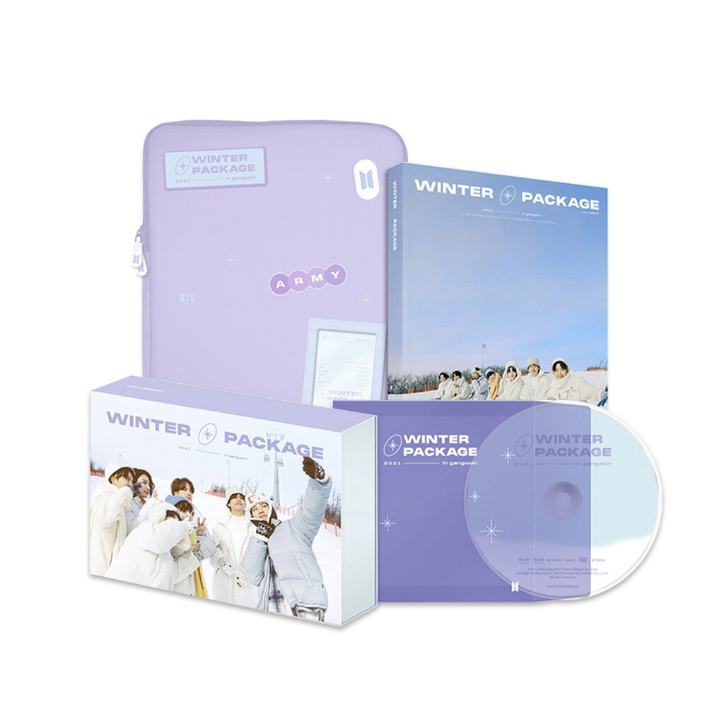 BTS - 2021 Winter Package DVD & Photobook Official MD Unopened