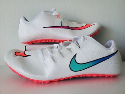 NEW Nike Zoom Ja Fly 3 Track Spikes Shoes White Ombre Size 15