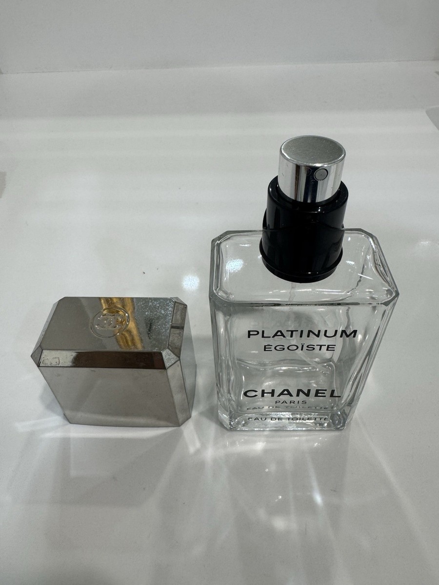 Authentic Chanel Platinum Egoiste Eau de Toilette EDT 3.4/100ml