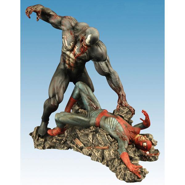 Diamond Select MARVEL Select ZOMBIES SPIDER-MAN vs VENOM Limited