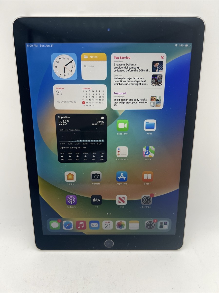 Apple iPad Pro 1st Gen. 128GB, Wi-Fi + 4G (Verizon), 9.7 in