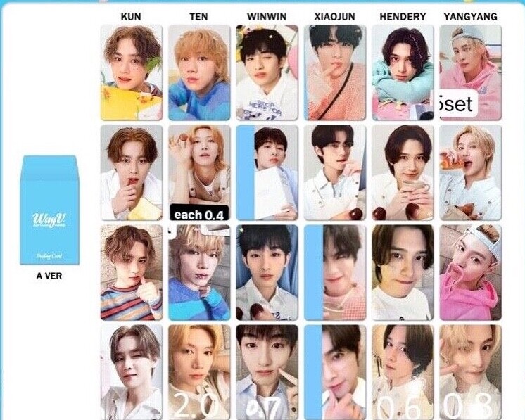 NCT WAYV - 威神V SEASON'S GREETING 2024 MD RANDOM TRADING CARD