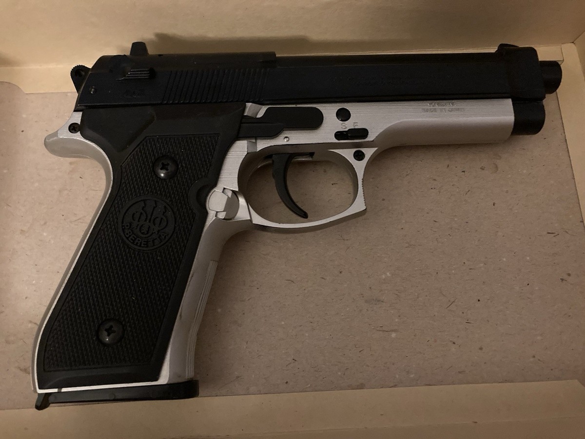 Vintage 1986 Yonezawa M92F Custom Beretta Airsoft Pistol In