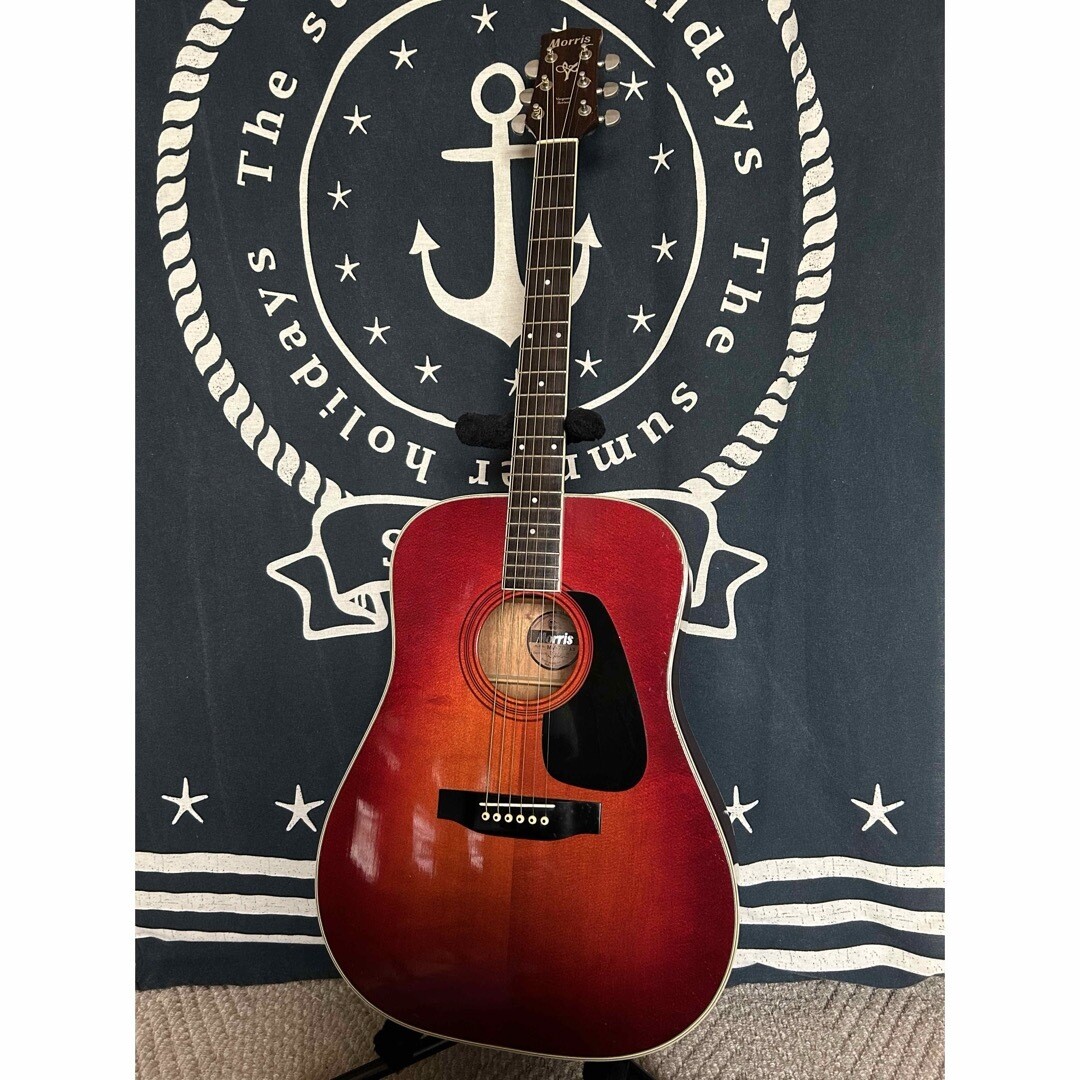 Acoustic Guitar Morris MV701AW Vanguard Series Early 80s Vintage