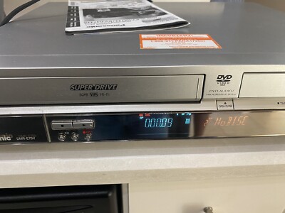 Panasonic DMR-E75V VCR DVD Recorder/Burner Combo VHS to Disc - No