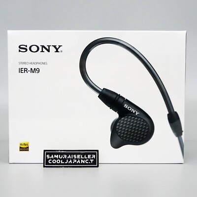 Sony IER-M9 Hi-Res Balanced Armature In-Ear Monitor Headphones