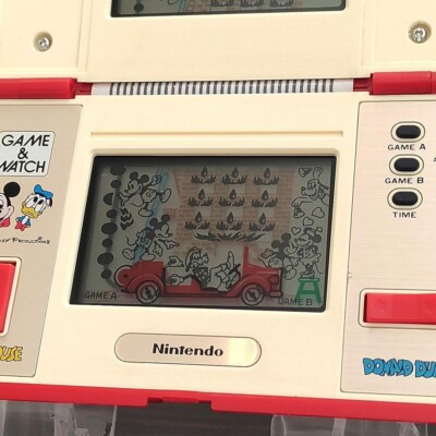 NINTENDO GAME AND & WATCH Mickey & Donald Multi Screen 1983 Direct