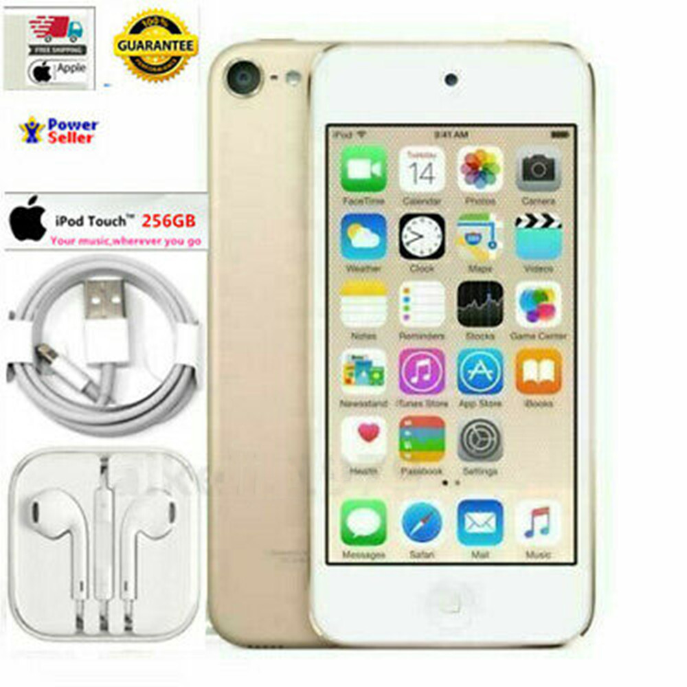 LATEST Apple iPod Touch 7th Gen Gold (256GB) MP3/4 Player -1 year