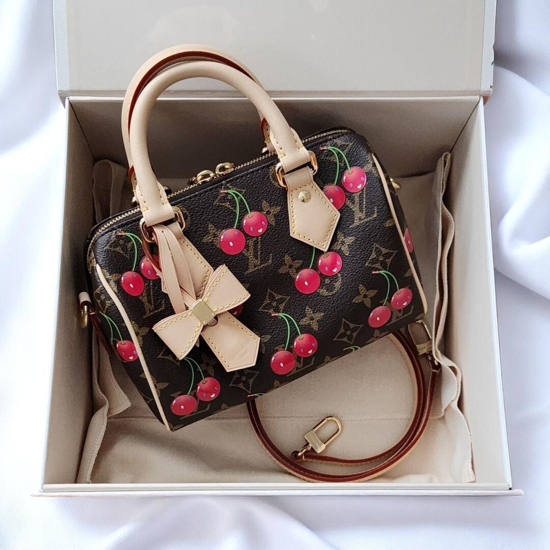 NEW Louis Vuitton x Takashi Murakami Speedy Bandouliere 20 M13094