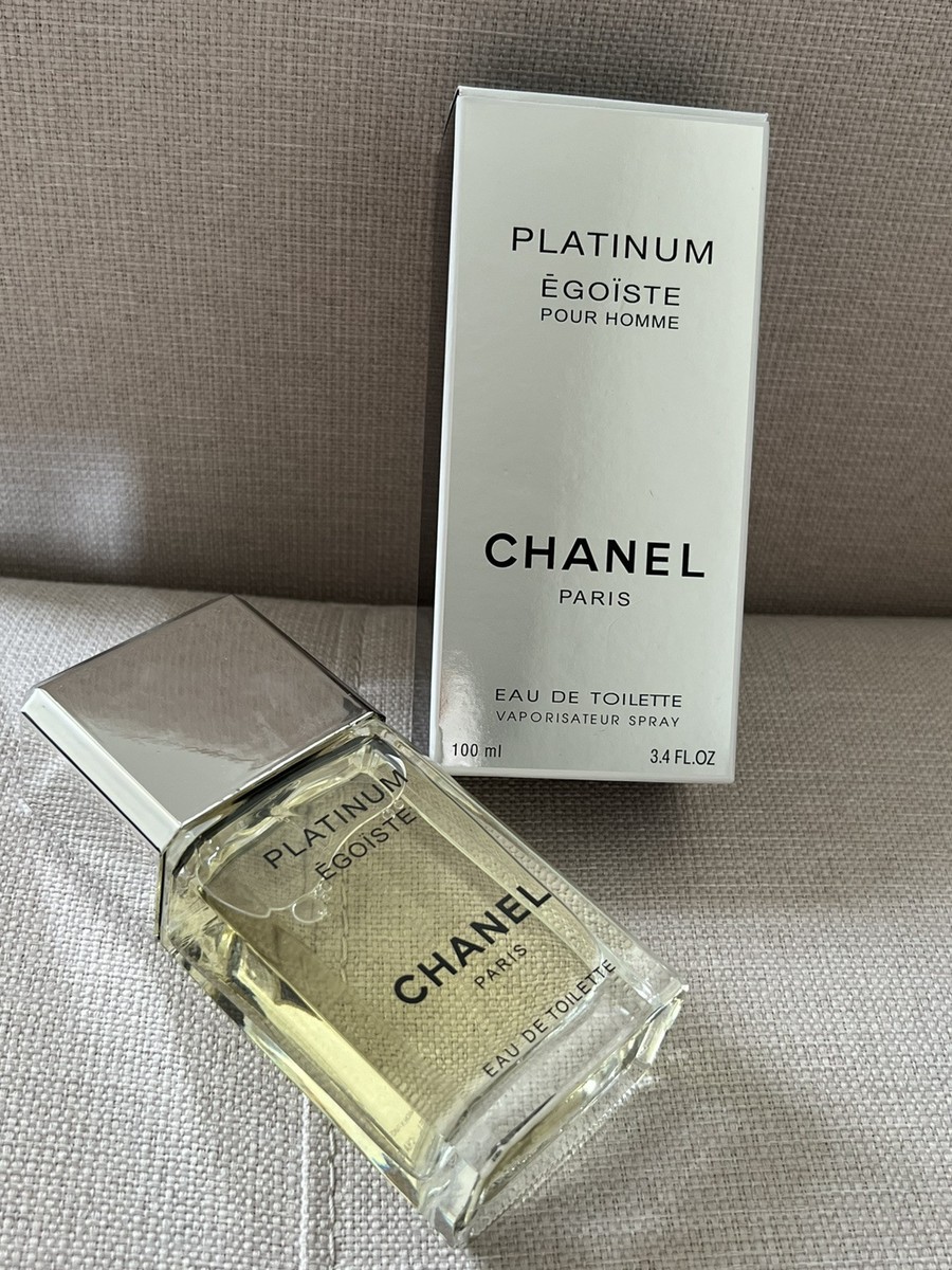 Chanel Platinum Egoiste Pour Homme 3.4 oz 100 ml EDT Men's Spray