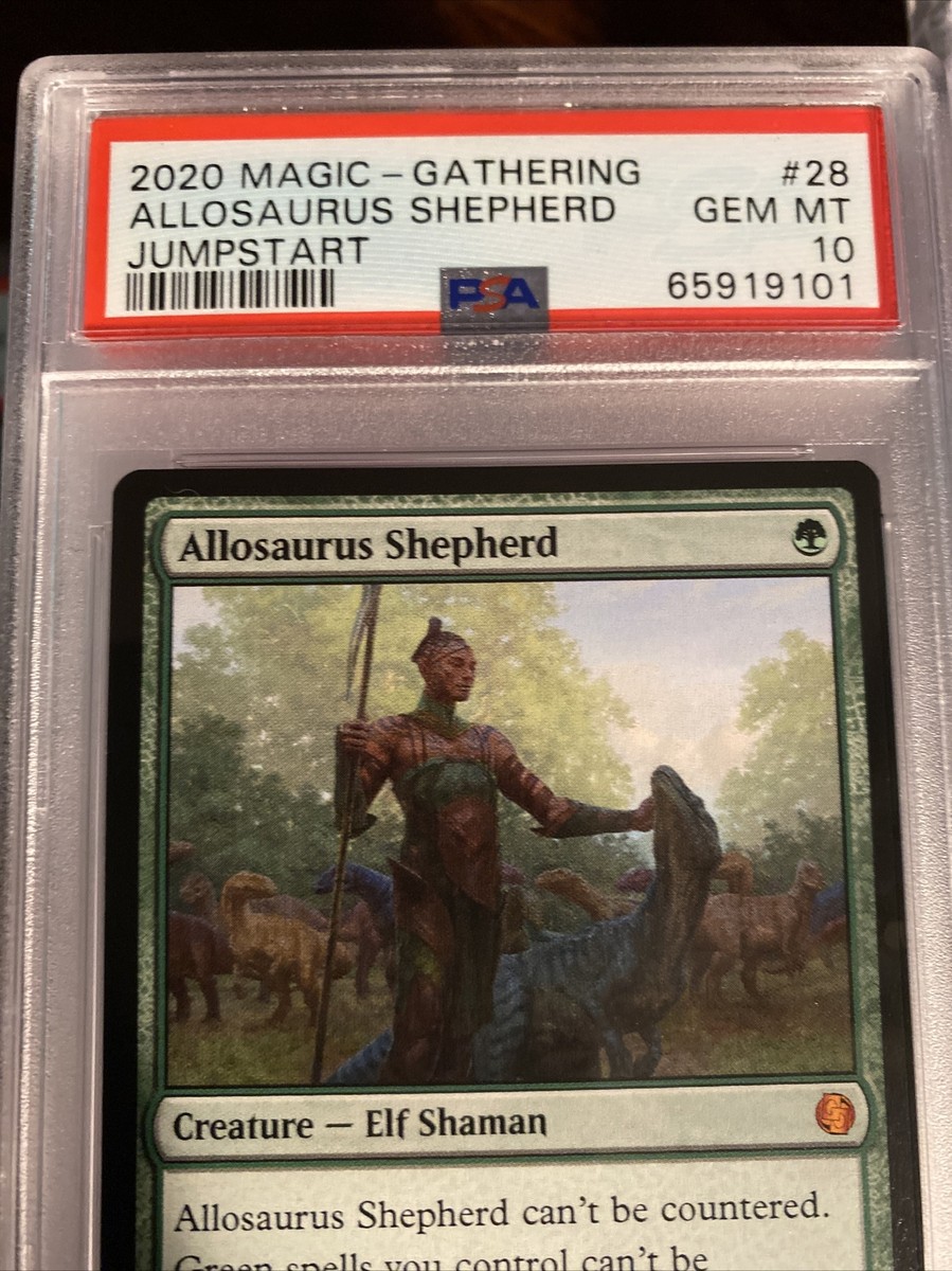 mtg Allosaurus Shepherd⁄アロサウルス飼い エラーカード mtg