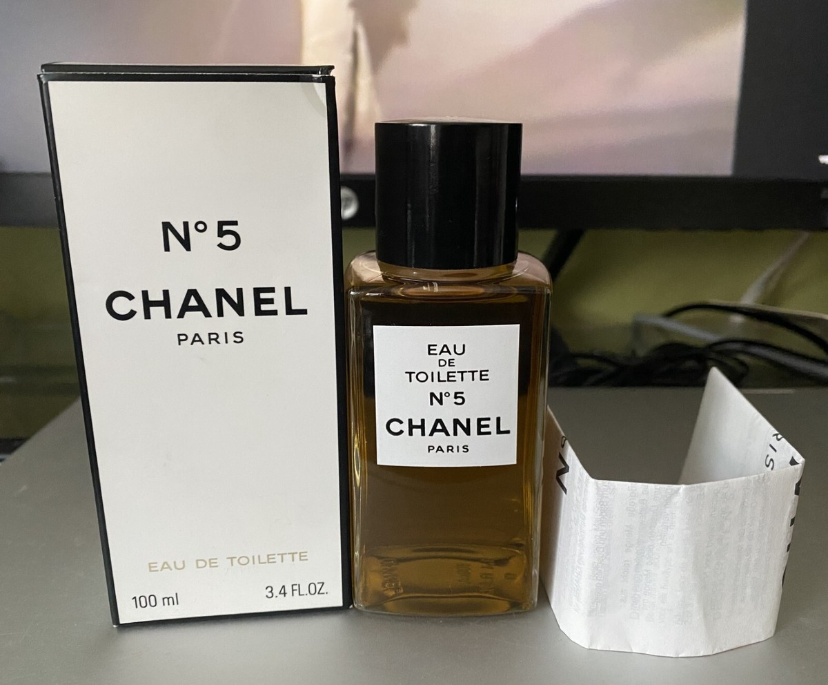 CHANEL No 5 Women 3.4 oz 100ml Eau De Toilette Splash perfume