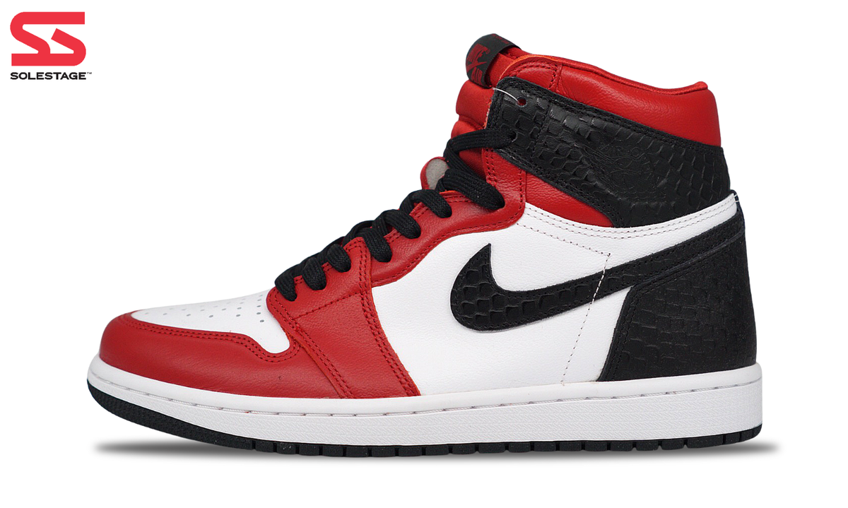 Size 7.5 - Air Jordan 1 Retro OG High Satin Red W for sale online