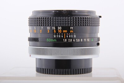 Canon FD 50mm f/1.8 SC FAST Prime Mirrorless Lens Canon SLR A1 AE1