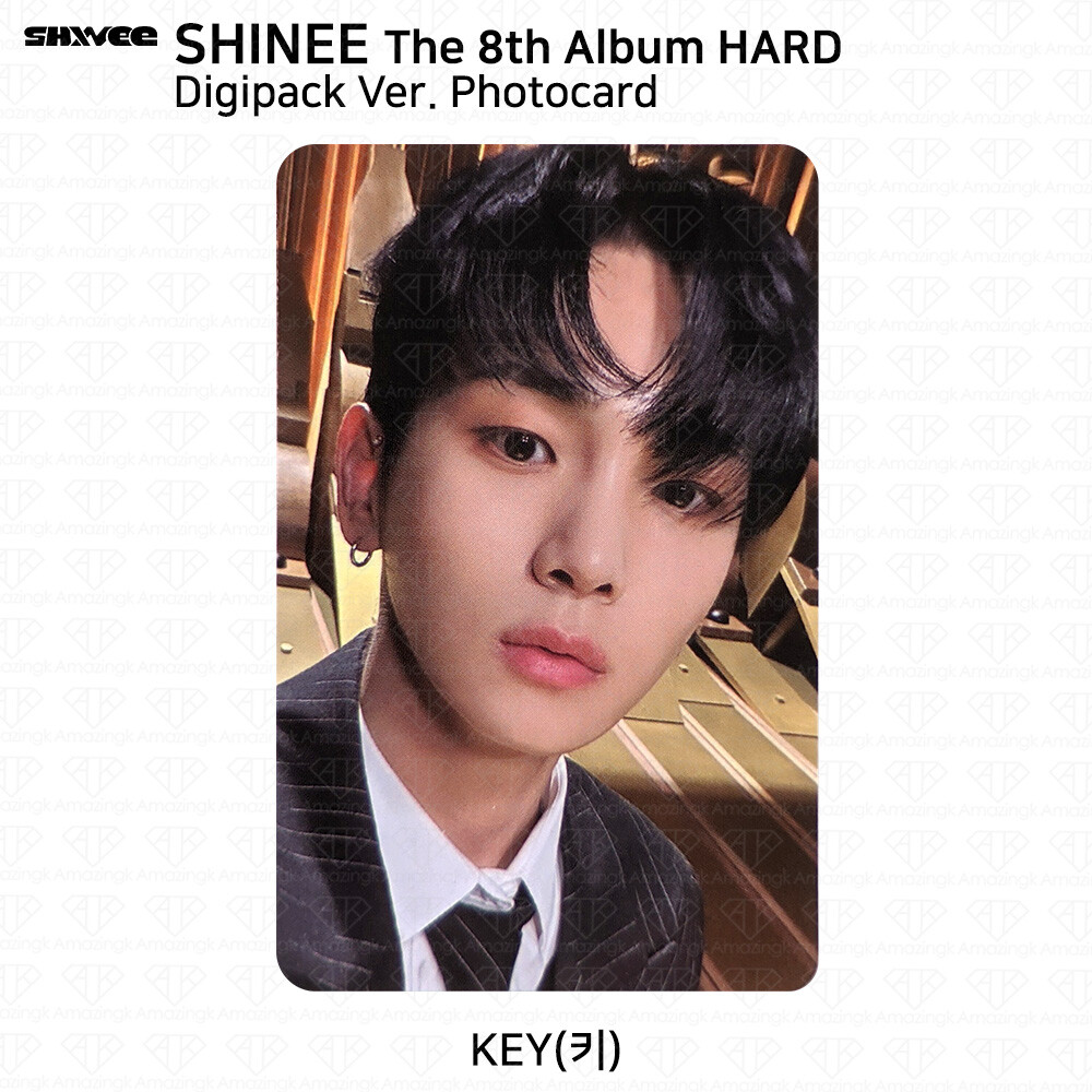 SHINee The 8th Album HARD Smini Digipack Ver Photocard Onew Key