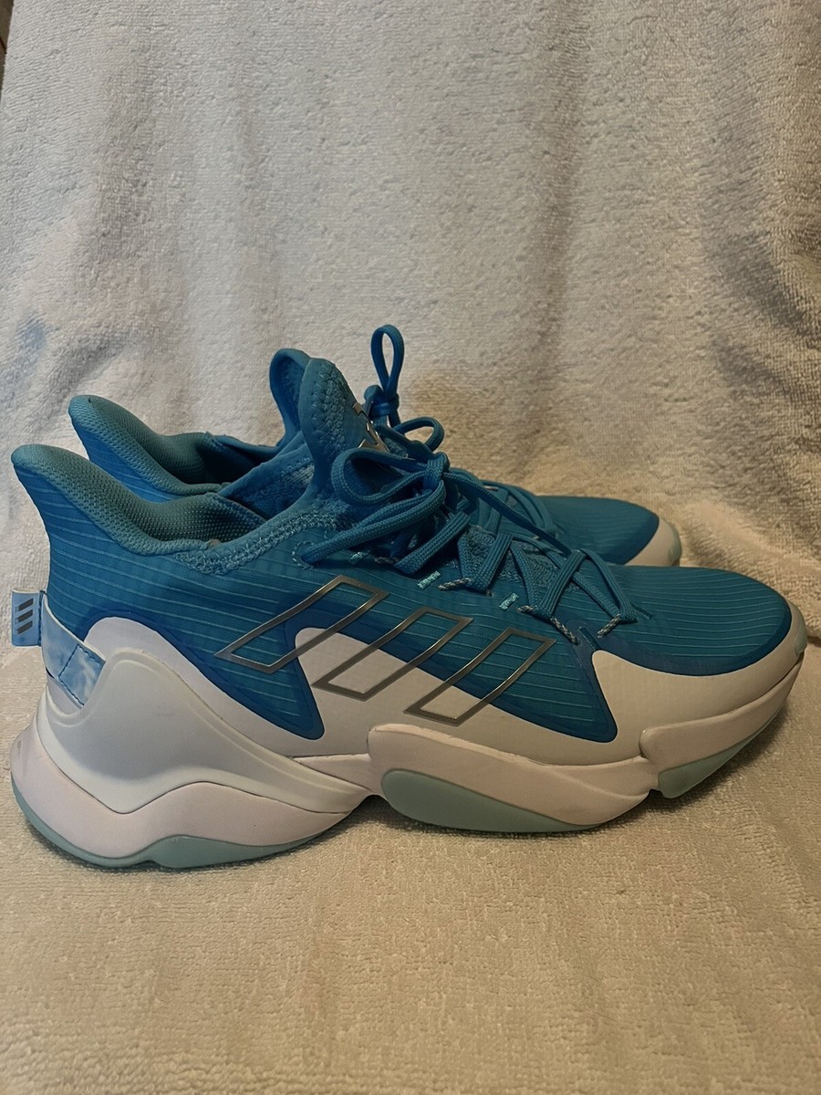 Adidas Mahomes 1 Impact FLX Sky Rush Blue / White Men's size 10