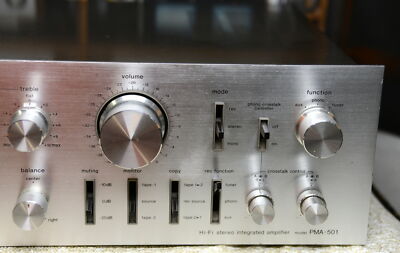 Denon PMA-501 integrated silver face amplifier | eBay