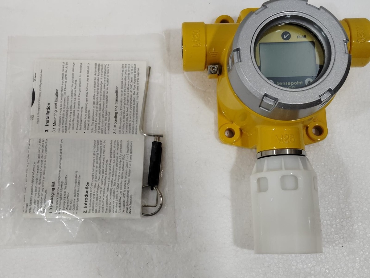 New HONEYWELL SENSEPOINT XCD (ATEX) Flammable Gas Detector