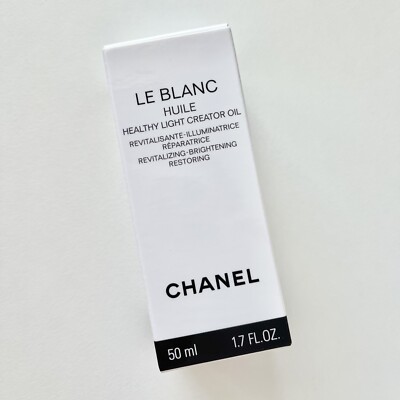 Chanel Le Blanc Huile Healthy Light Creator Oil 50ml | eBay