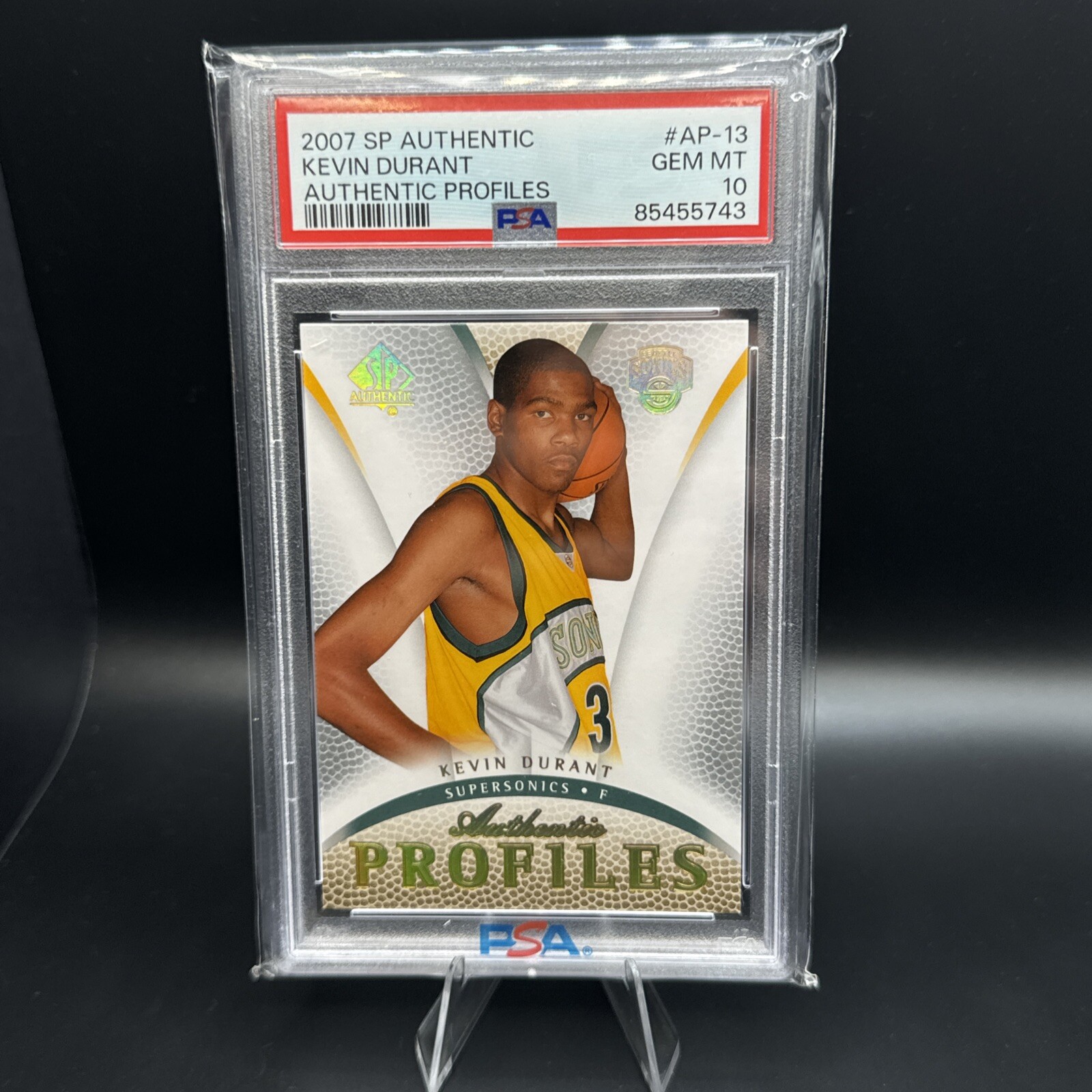 その他 PSA10 Kevin Durant Rookie 2008 SP Authen PSA10 Kevin Durant