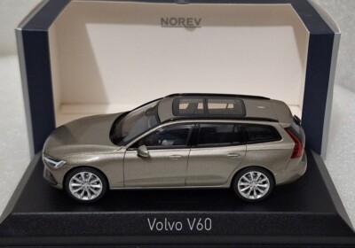 Volvo V60 2018 Pebble Grey 1:43 Norev 870018 Diecast Model | eBay