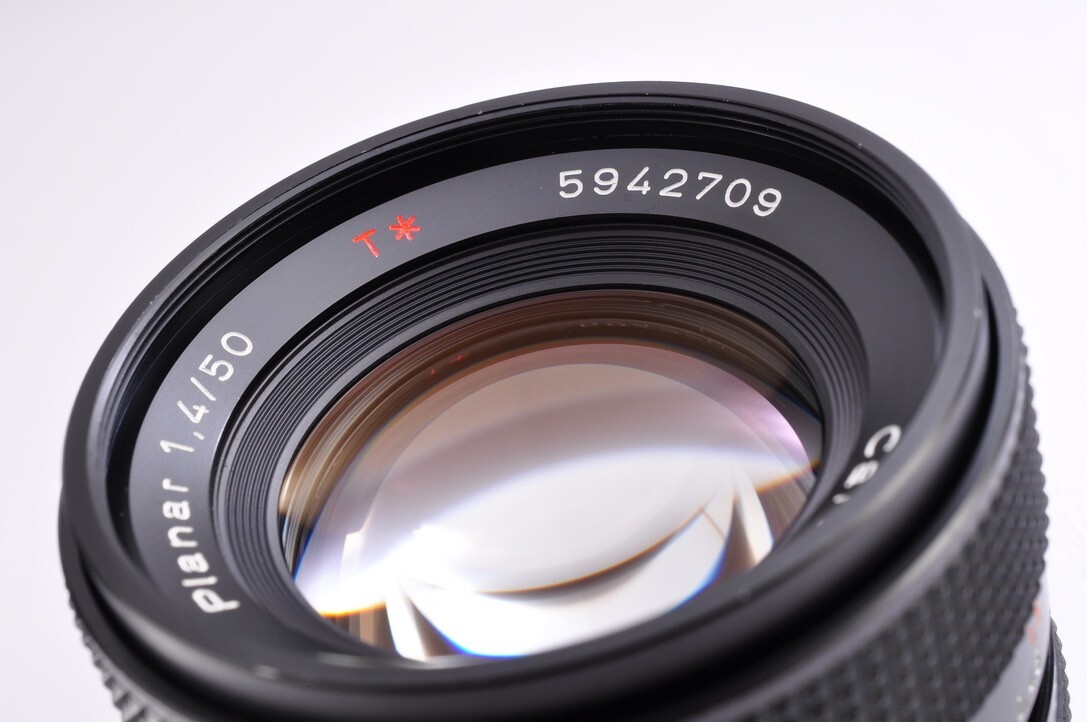 MINT] CONTAX Carl zeiss Planar F/1.4 50mm T* MMJ Lens CY Mount | eBay
