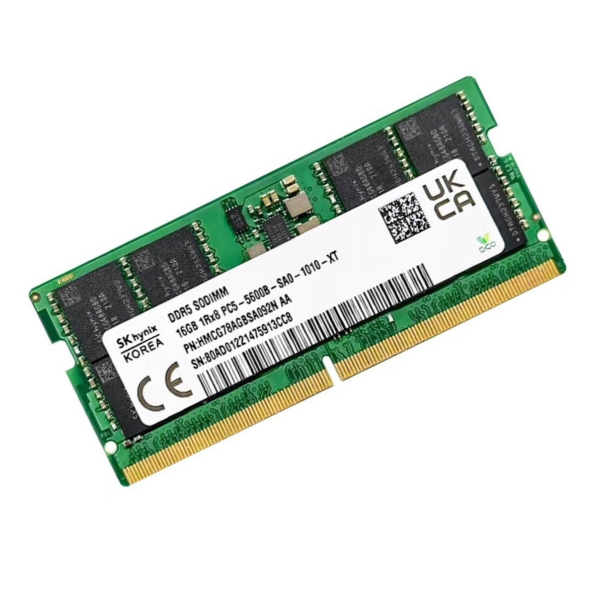 New Hynix 32GB (2X 16GB ) DDR5 5600MHz PC5-44800 1RX8 Laptop