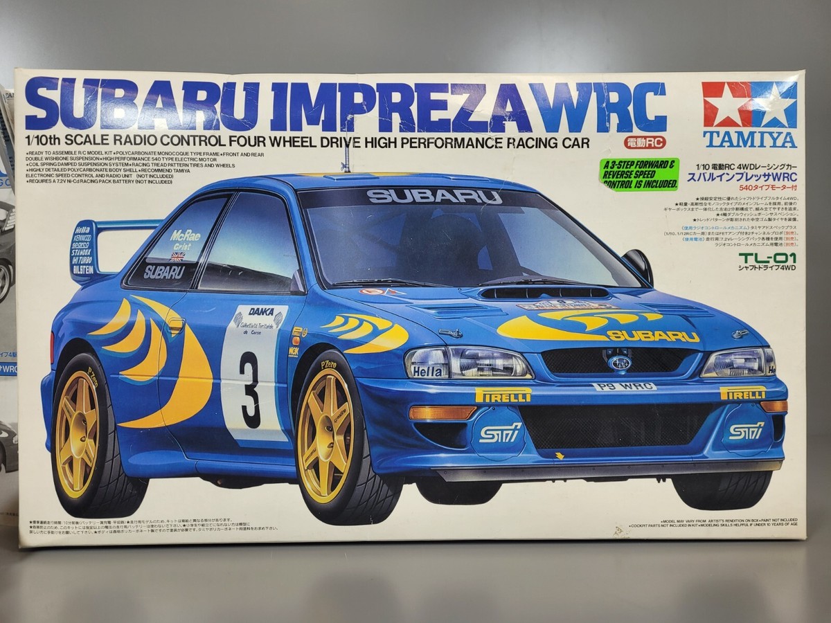 Tamiya 1/10 R/C Subaru Impreza WRC Race Car TL-01 Chassis Limited