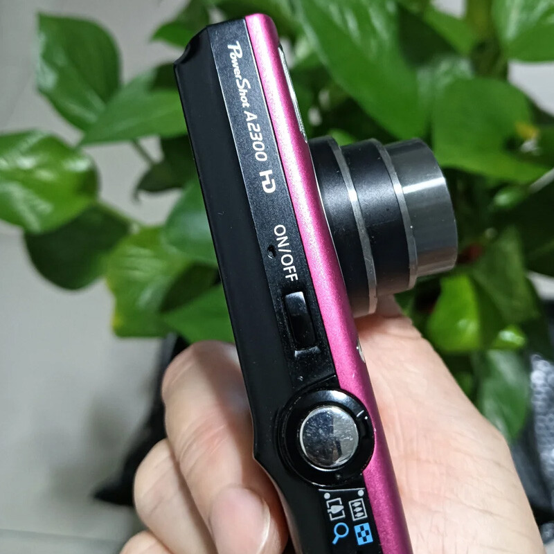 Canon PowerShot A2300 16.0MP 5x Optical Zoom Pink Digital Camera