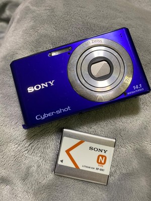 Sony Cyber-shot DSC-W550 14.1MP Digital Camera - Silver for sale
