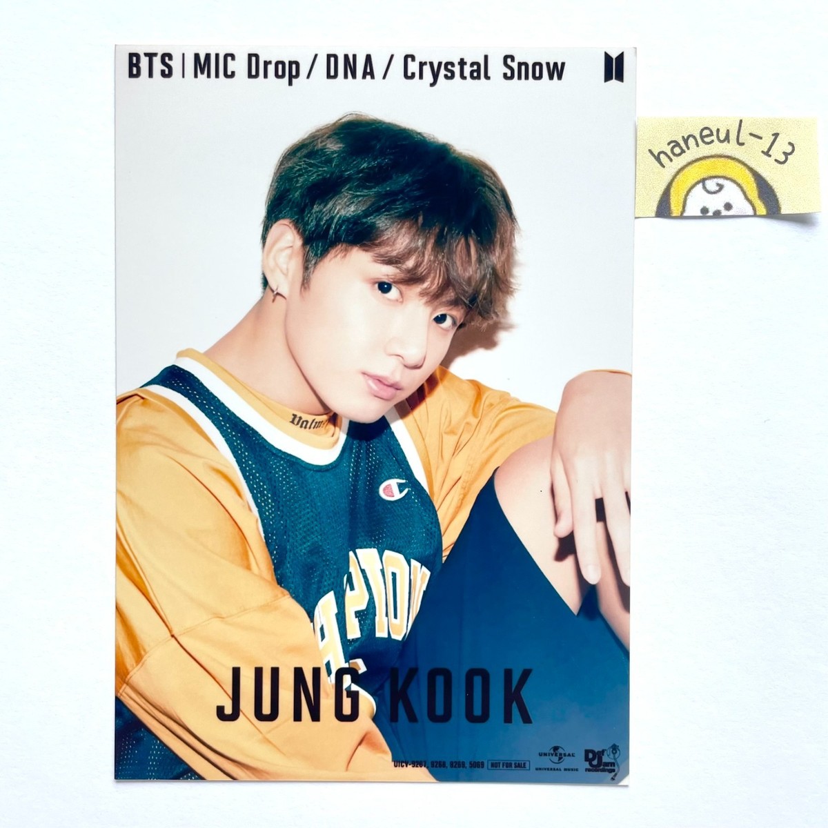 BTS JUNGKOOK UMS Japan Limited Official Photo Mic drop / Crystal