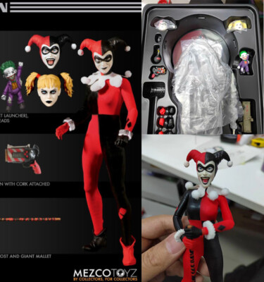 Mezco Batman Animation Harley Quinn 1/12 Action Figure In Stock