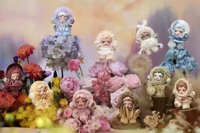 AUTHENTIC SKULLPANDA L' IMPRESSIONNISME PLUSH SERIES BLIND BOX