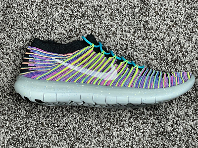 Nike Free RN Motion Flyknit Multi Color Mens Sz 10us 834584 006 | eBay
