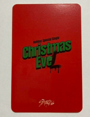 Stray Kids FELIX Christmas Evel Interpark Official Photocard Photo