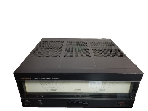 Technics SE-A5 Stereo Power Amplifier AC100V 50Hz/60Hz Linear