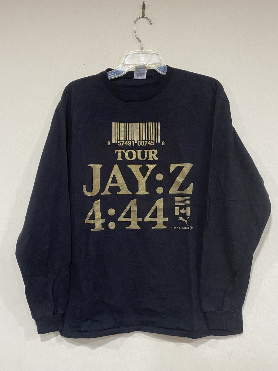 Jay-Z 4:44 Long-Sleeve Tour Rap Shirt Mens Large | eBay