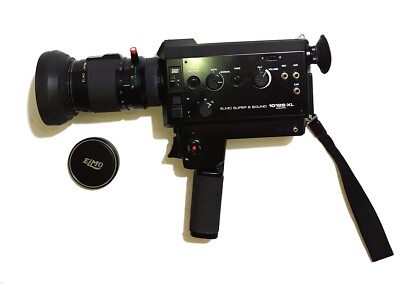 Vintage ELMO Super 8 SOUND 1012S-XL Macro Cine Movie camera 8mm