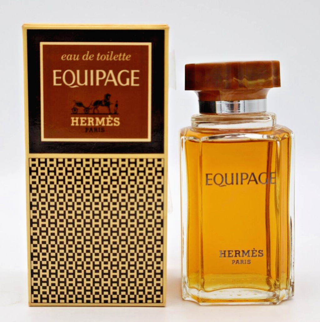Hermes Equipage 115ml / 3.8 oz EDT VINTAGE Splash Bottle Opened by